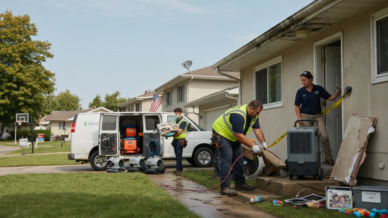 Water Damage Restoration in Garrett, KY near me